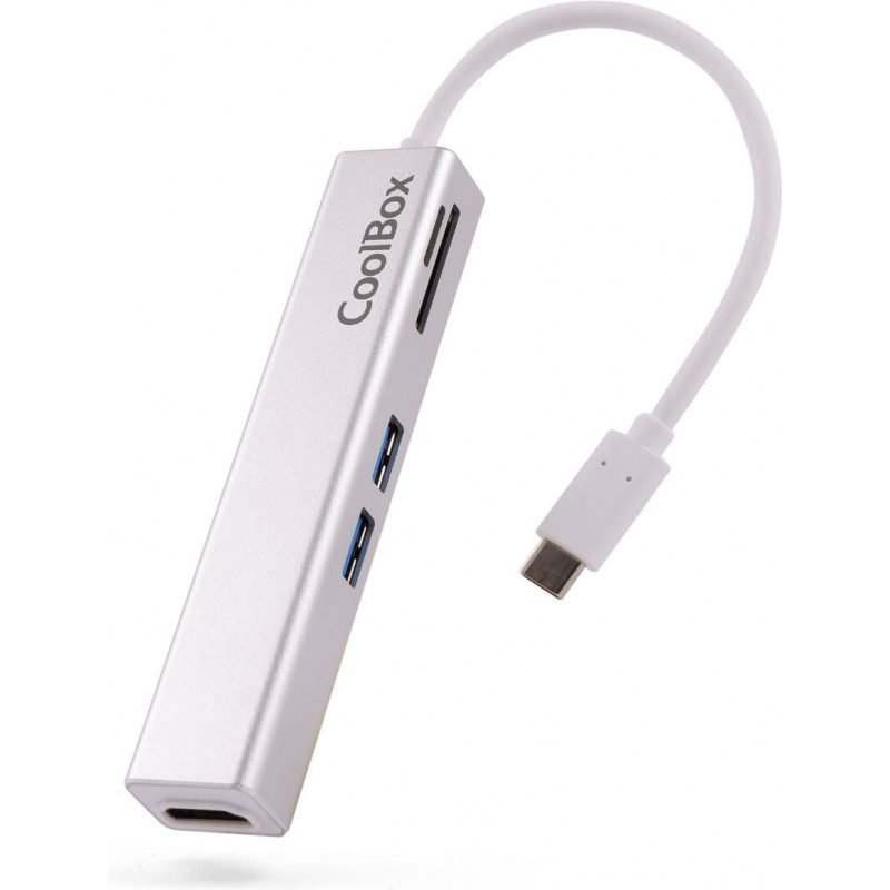 MINIDOCK USB-C LITE COOLBOX COM FIOS USB 3.2 Gen 1 3.1 Gen 1 Type - C BRANCO - Image 2