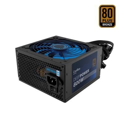 FONTE DE ALIMENTAÇÃO COOLBOX DEEPGAMING 800W 80+ BRONZE - NOVO