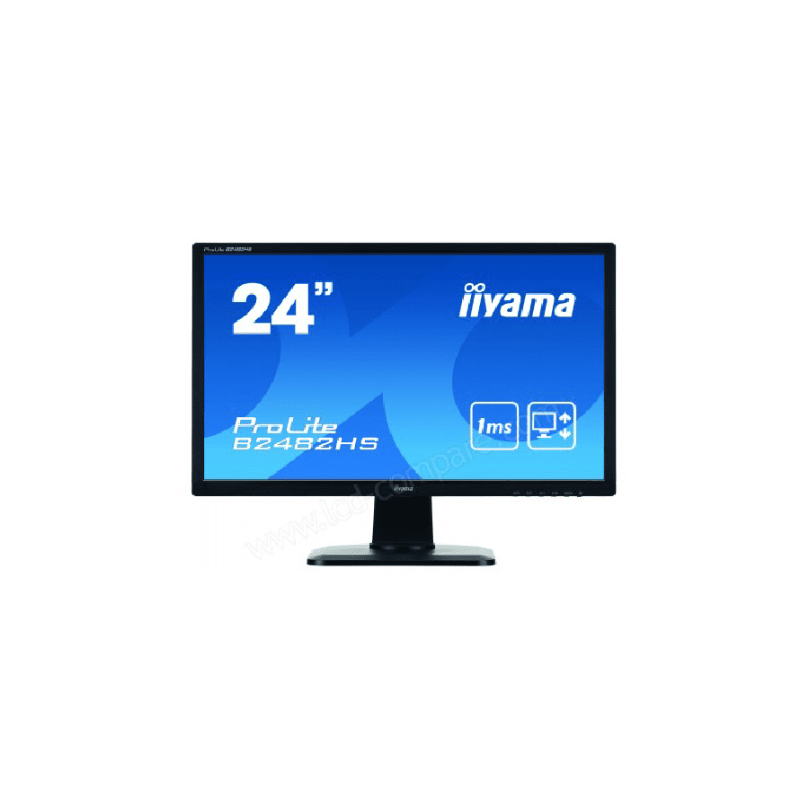 MONITOR IIYAMA 24'' B2482 LED 16:9 1920x1080 VGA+DVI+HDMI