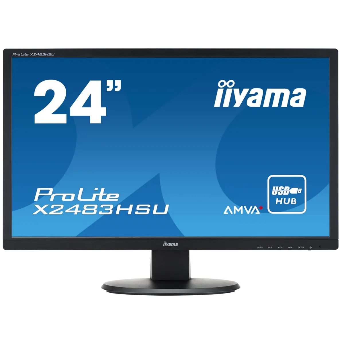 MONITOR IIYAMA 24'' XB2483 LED 16:9 1920x1080 VGA+DP+HDMI FRAMELESS