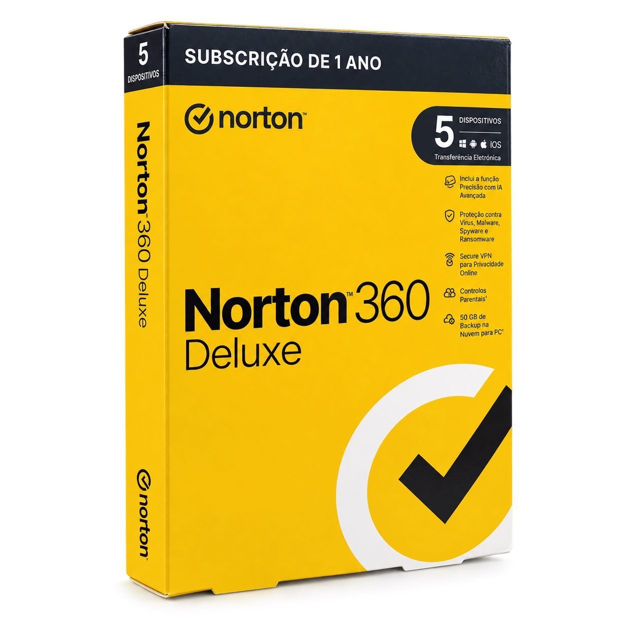 ANTIVÍRUS NORTON 360 DELUXE 5 DISPOSITIVOS